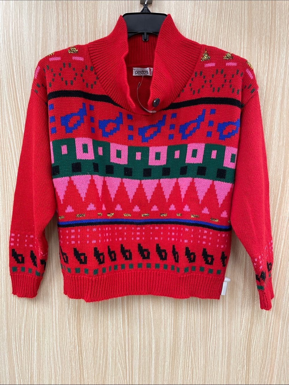 Pandora Red Sweater Size L